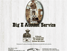 Tablet Screenshot of bigeauctionservice.com